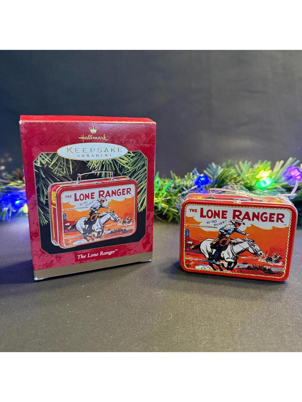 The Lone Ranger Lunch Box - Hallmark Keepsake Ornament 1997